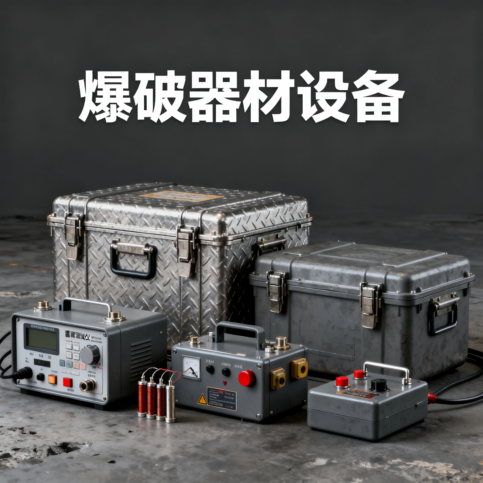 榆社爆破工程师的“兵器库”:常用器材一册通